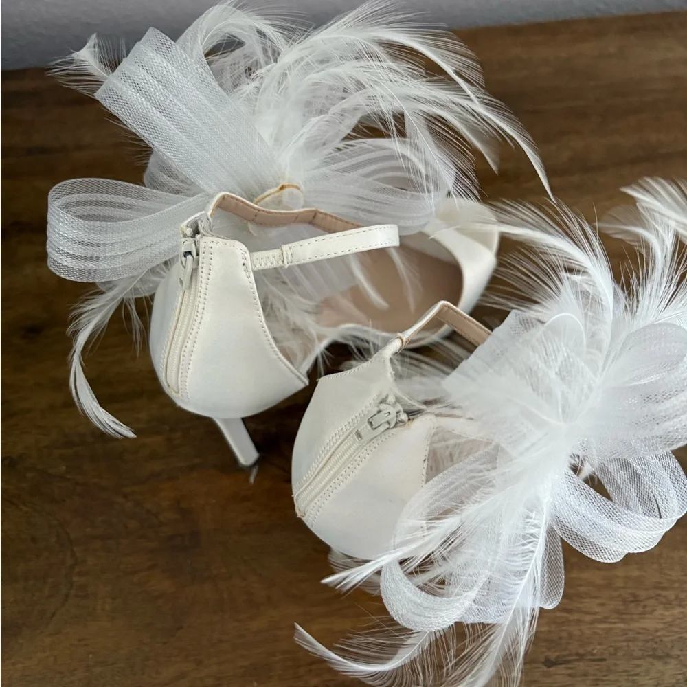 Nina Daciana Sandal Wedding Off White 9.5